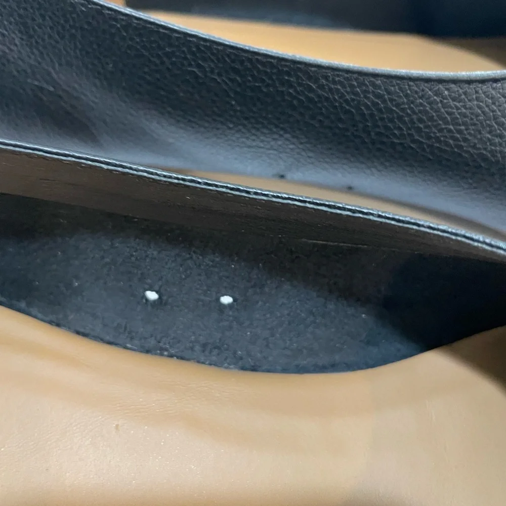 Everlane Leather Ballet Flats 10.5 in Black